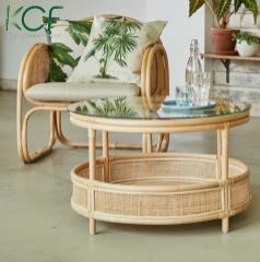 Rattan Table And Chair