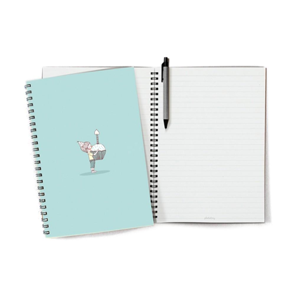 Wirebound notebook
