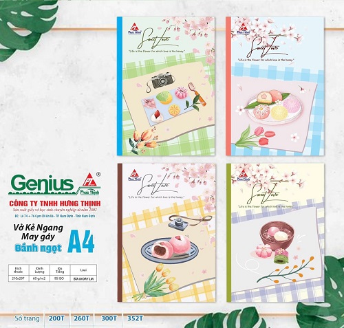 Phuc Thinh A4 Lined notebook