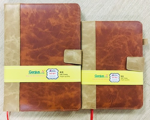 Leather cover notebook