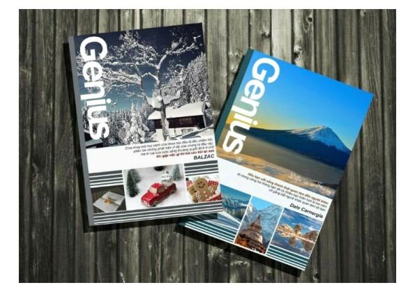 Genius Beautiful Life lined notebook