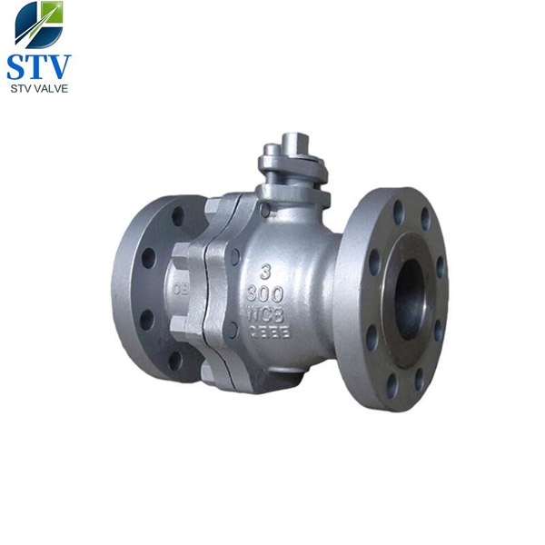 300LB Cast Steel Floating Ball Valve
