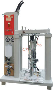 Silicone injection molding machine