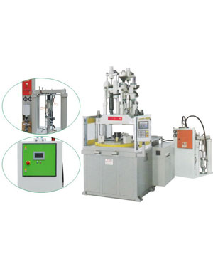 Silicone injection molding machine