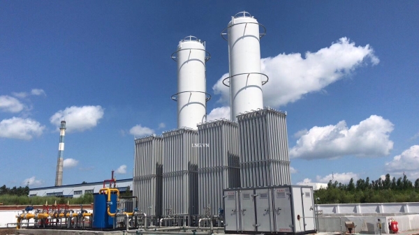 Heat-based gas supply system