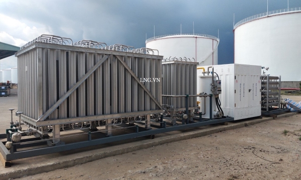 LNG regasification unit