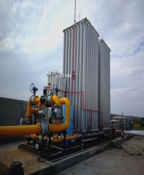 LNG regasification unit