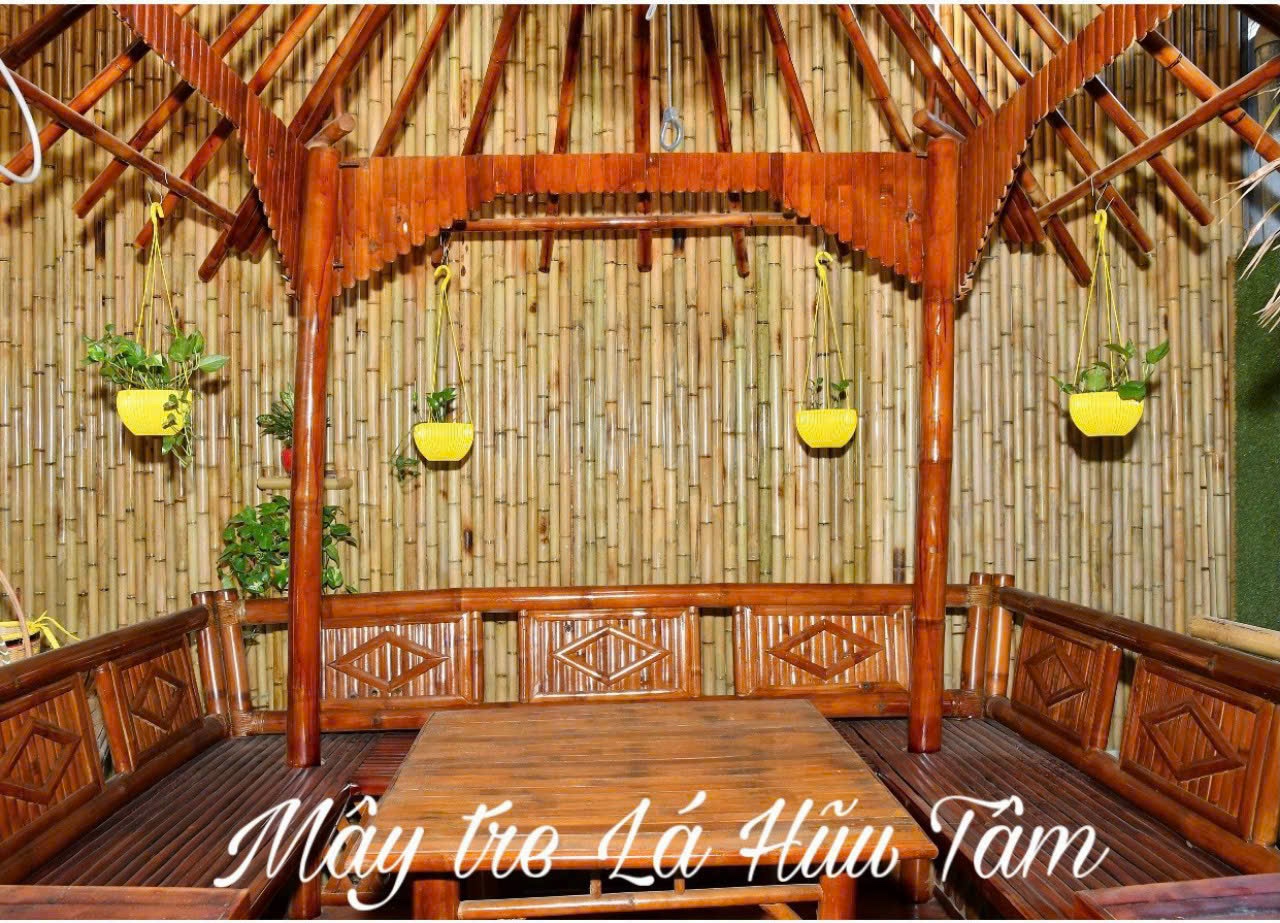 Bamboo hut