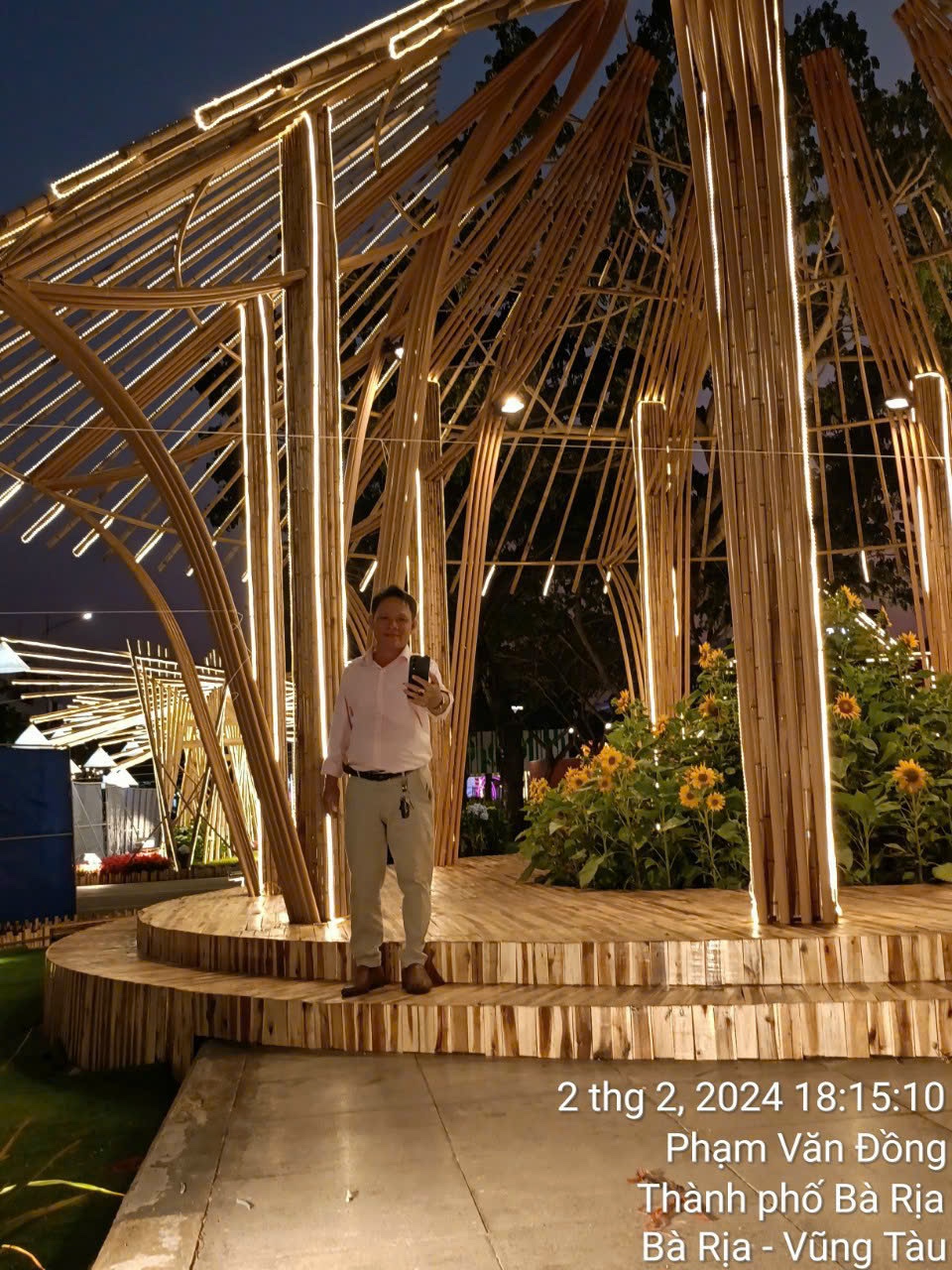 Bamboo hut