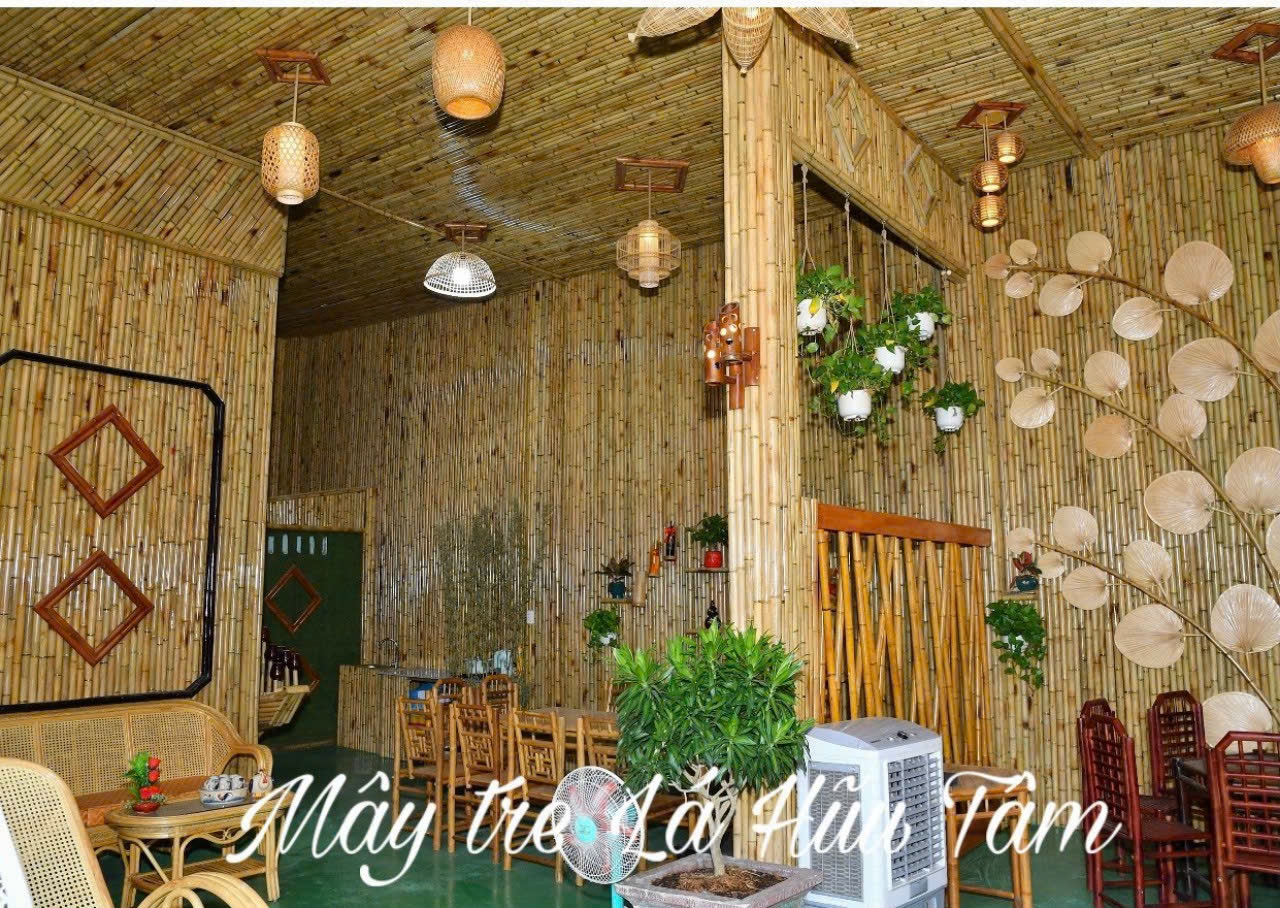Bamboo house decoration