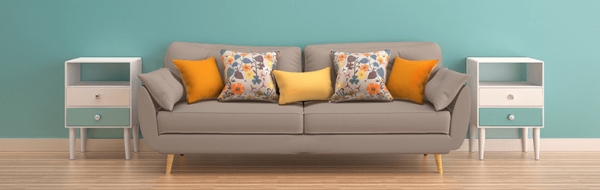 Furniture, fireproofing and textile
