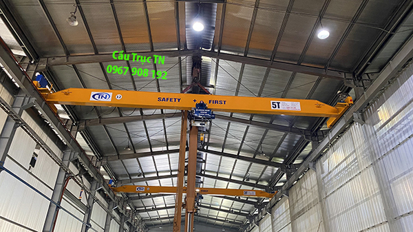 Single-girder overhead cranes