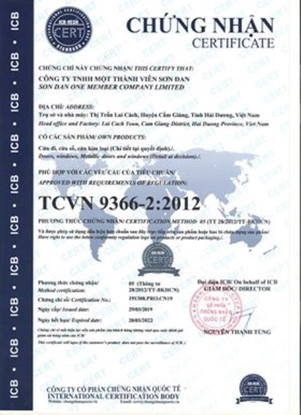 Certificates