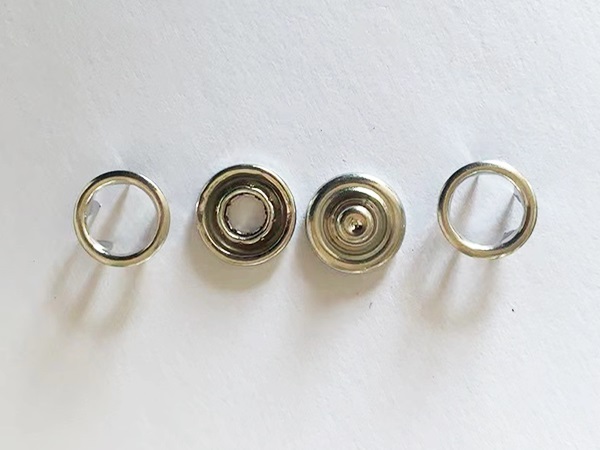 4 part metal snap button