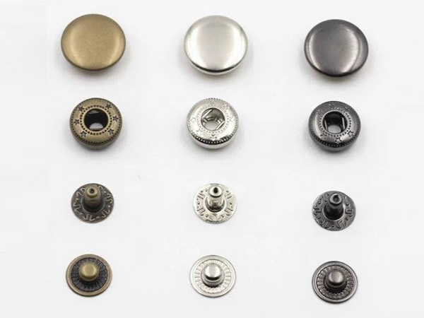 4 part metal button
