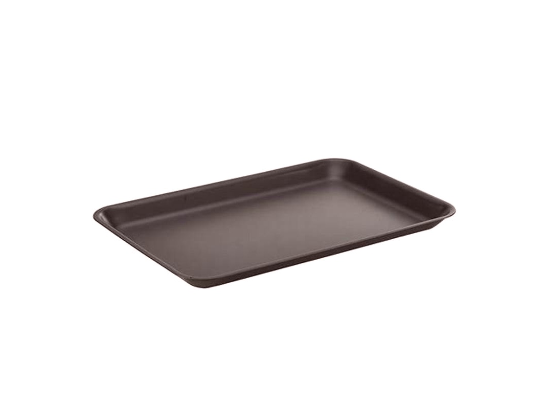 Black foam tray