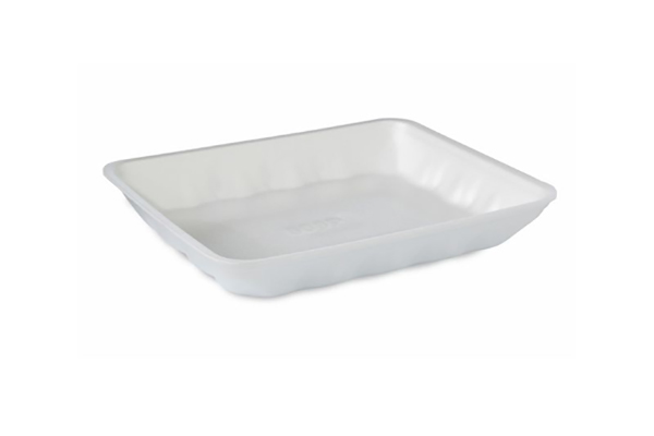 Styrofoam food tray