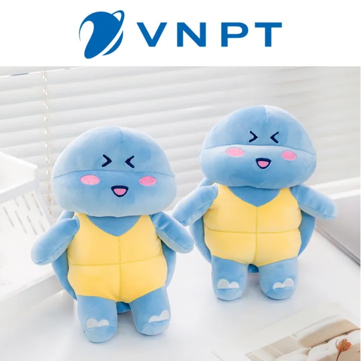 VNPT Green Turtle Mascot Plush