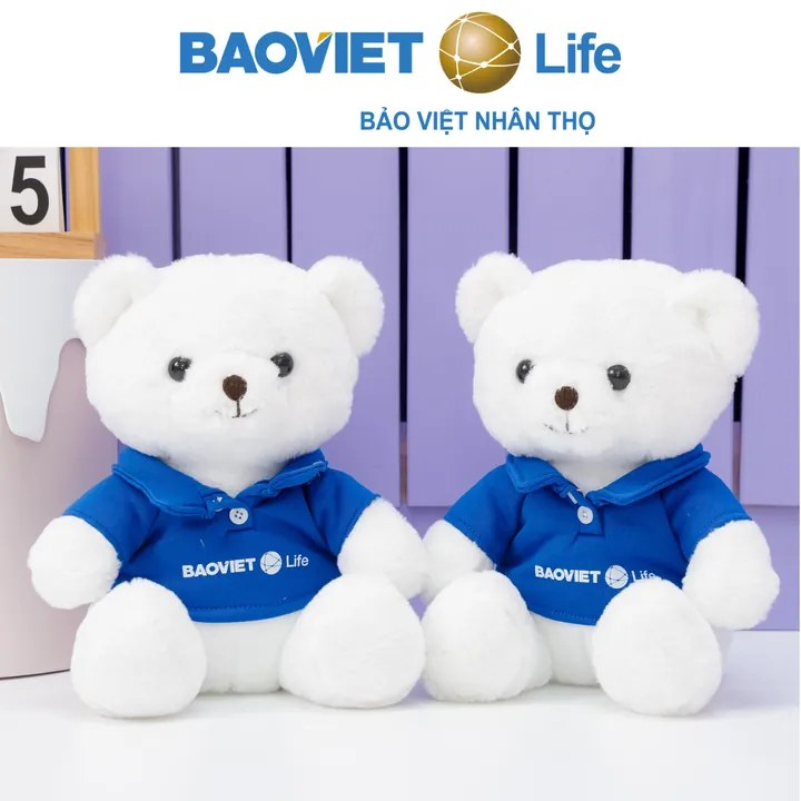 Bao Viet Life Logo Polo Shirt Teddy Bears