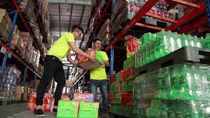 Loading services for supermarket