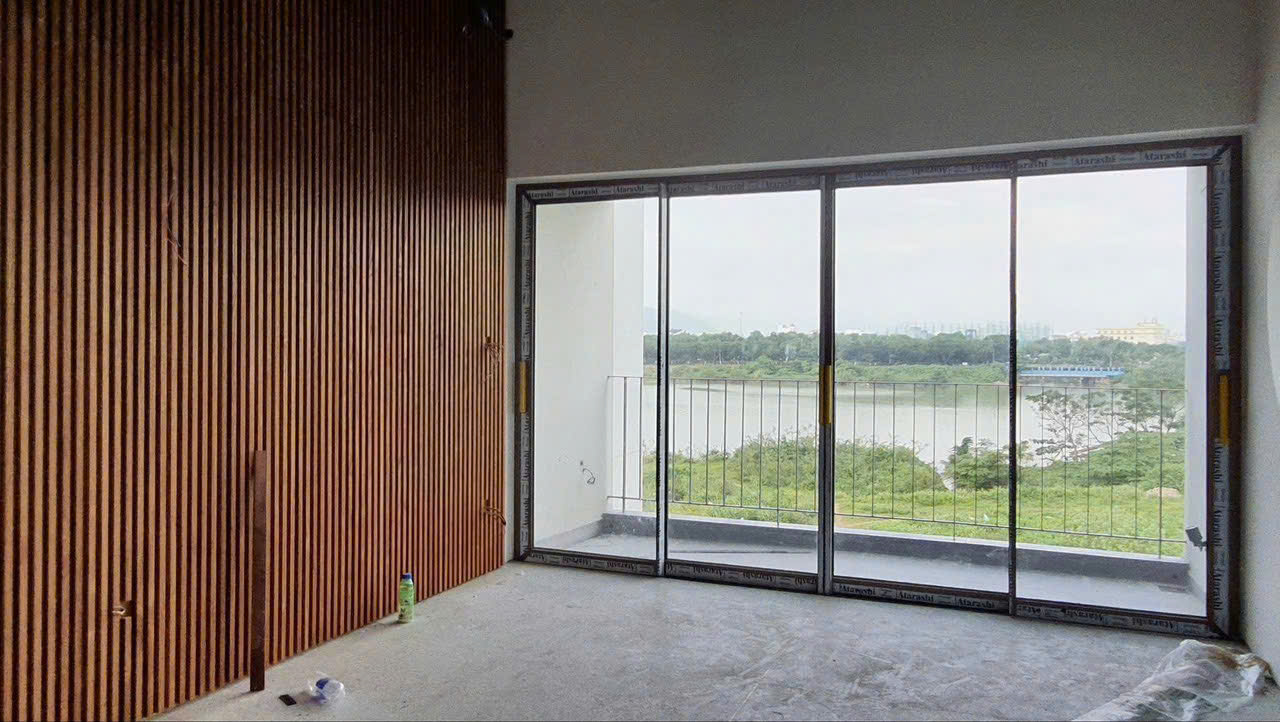 Wood wall paneling