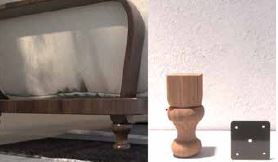 Sofa leg