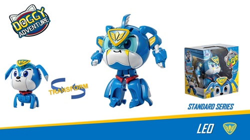 Transform puppy robot toy