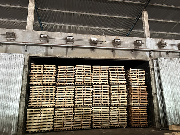 Soaking and drying billets process