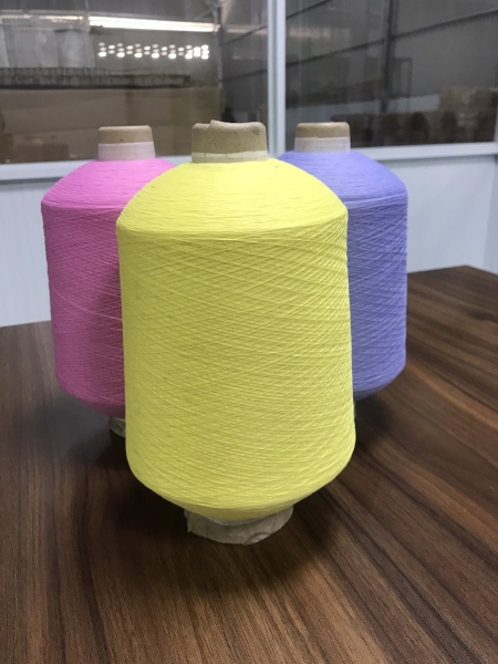 DTY dyed nylon & polyester yarn