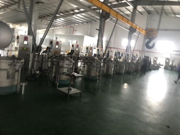 Polyester yarn dying process