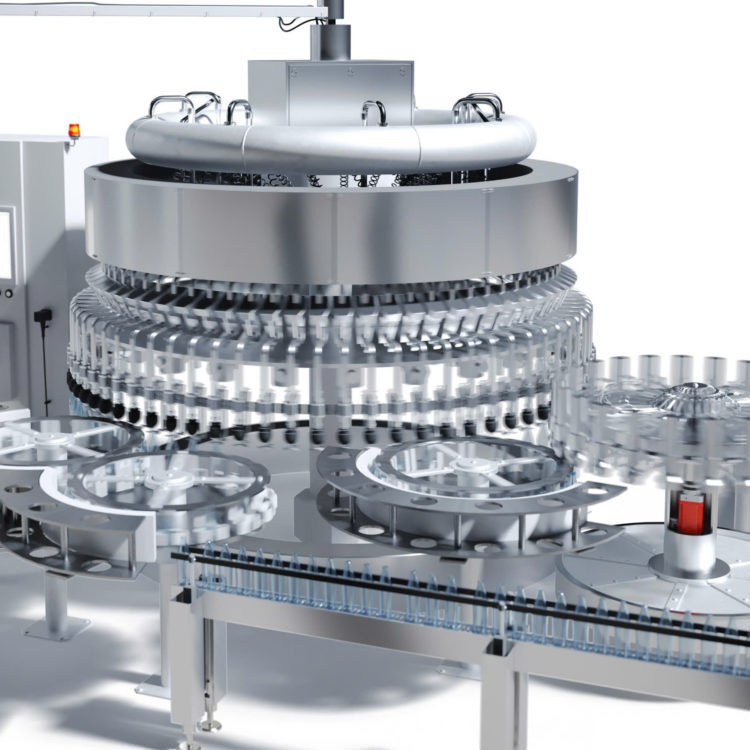 Beverage filling line