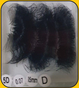 Fan eyelashes