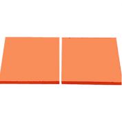 Plain terracotta tile