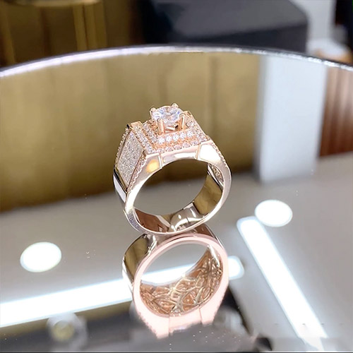 Mens diamond ring