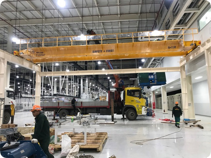 LGE overhead crane project