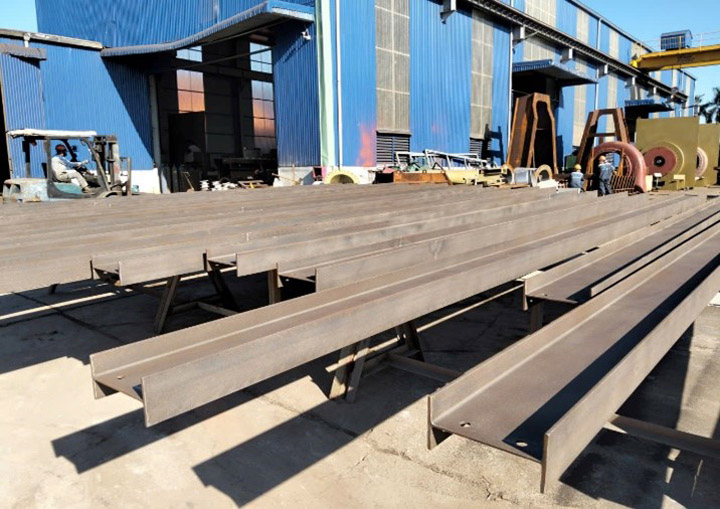 Fabrication of packaging workshop structures for OSR company