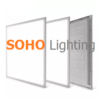 Recessed LED light panel