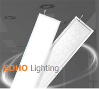 Recessed LED light panel