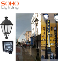 Lantern light pole
