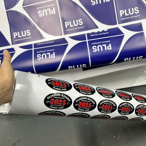 Custom label and sticker printing