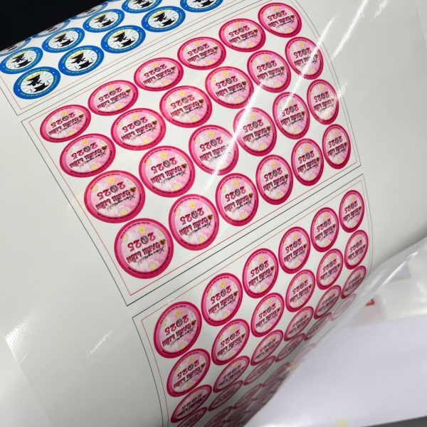 Custom label and sticker printing