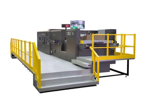Automatic flat bed die cutter - LS 1670SW