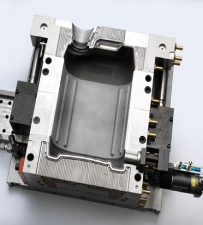 Mold for blowing plastic bottles - High pressure