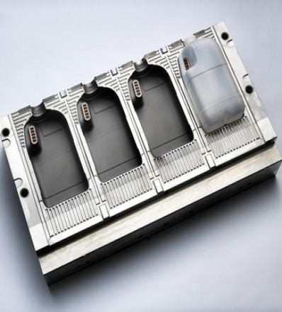 Mold for blowing plastic bottles - High pressure