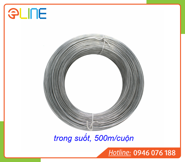 Plastic coated binding wire, small roll, no core