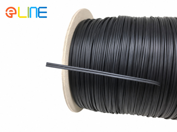 Plastic-coated twist tie spools
