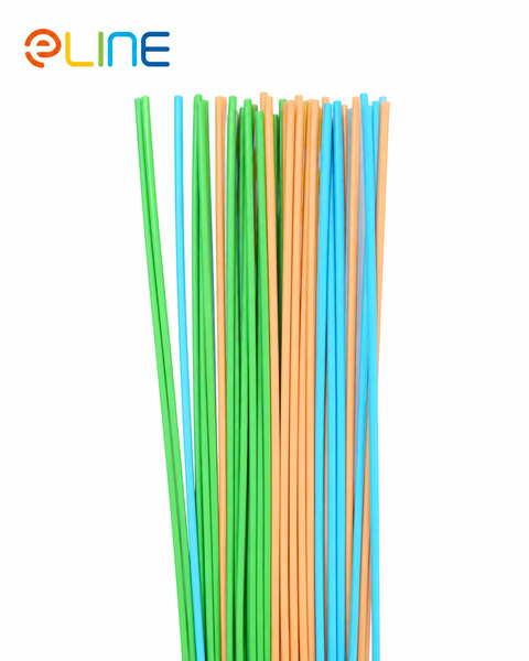 Plastic-coated iron wire twist ties