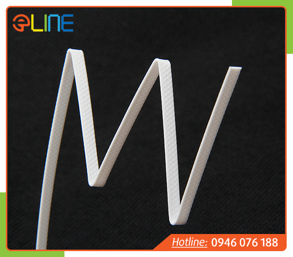 Non-metal core nose wire for face mask