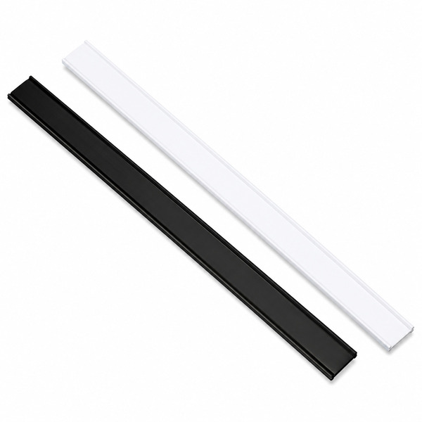 Dual-core profiled plastic strips