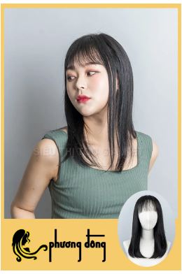 40cm long women wig - 100% real